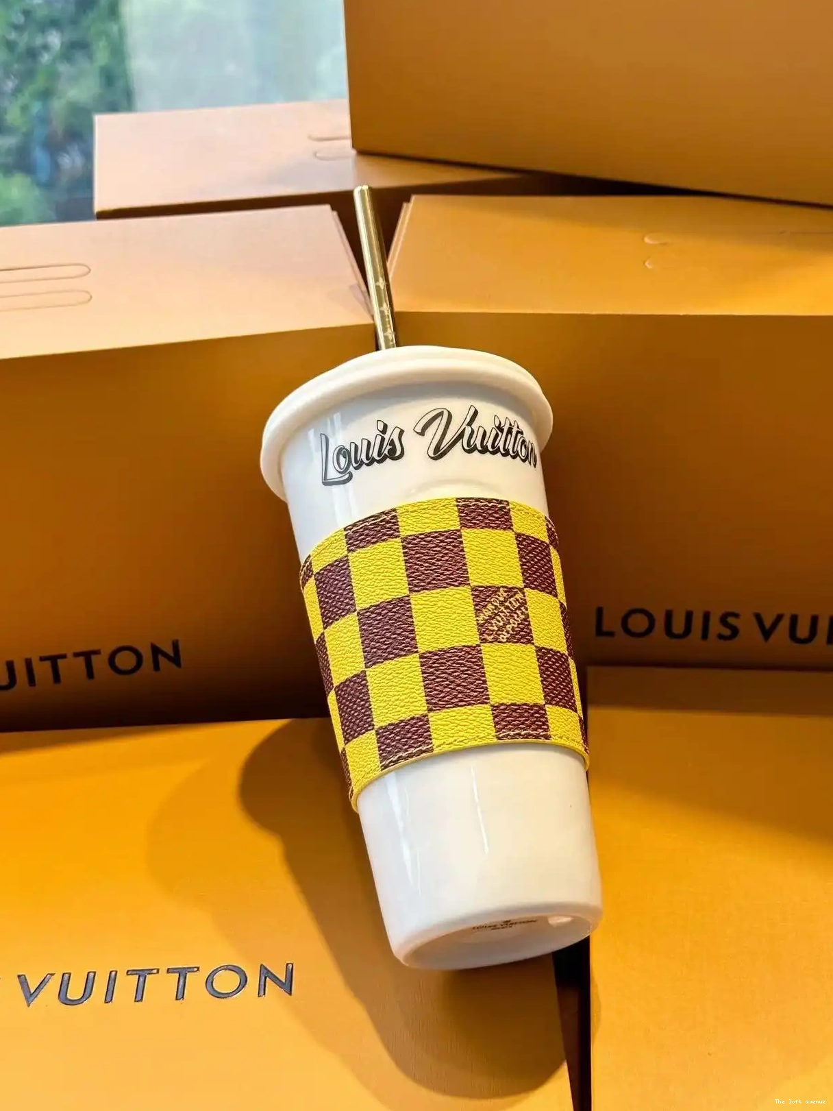 CUSTOM CUP STRAW LOUIS AND 0505